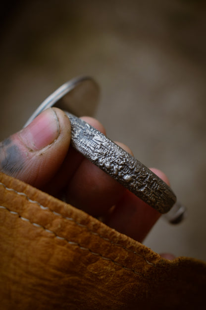 RIVER - Bracelet en Argent & Turquoise Ribbon Royston
