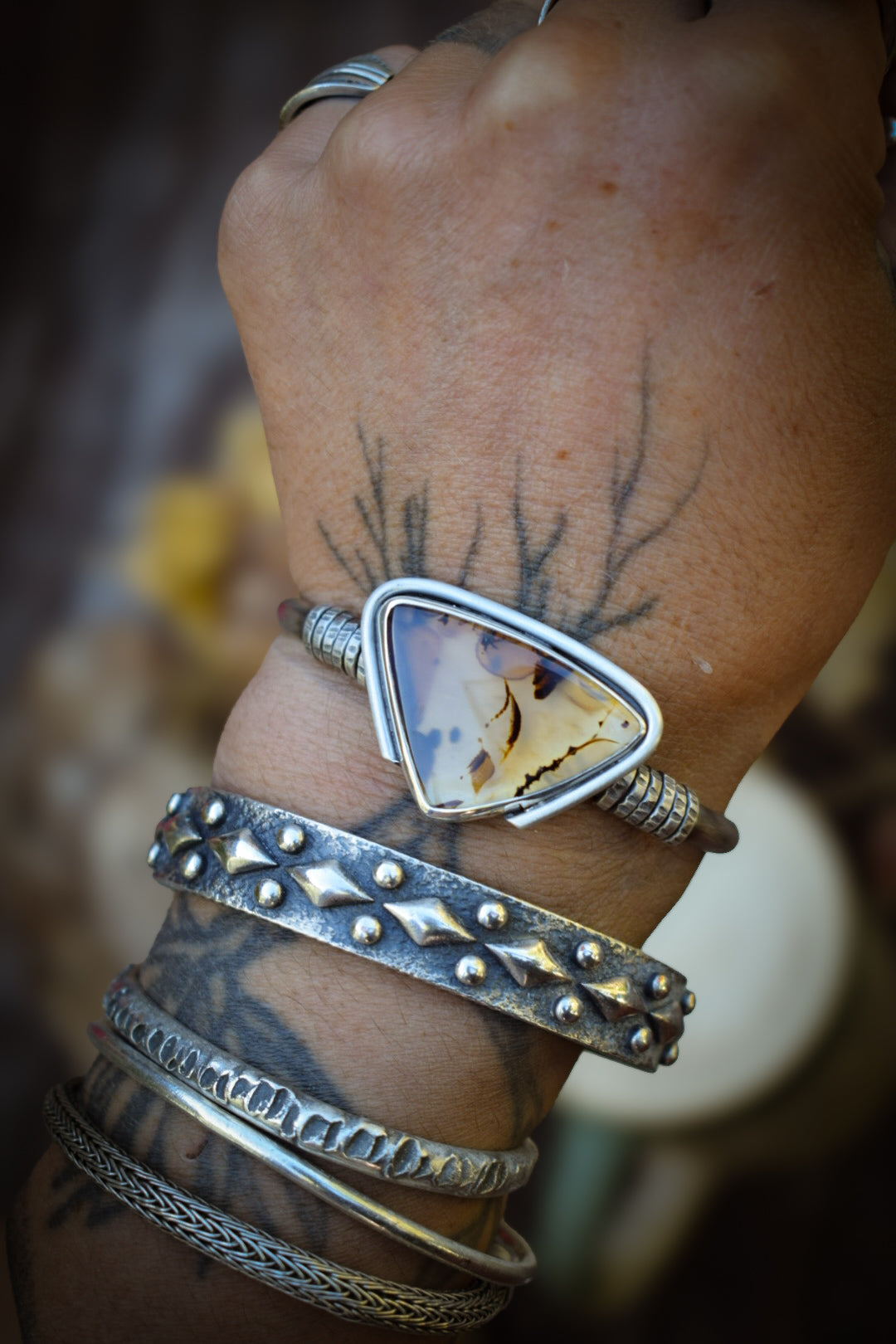 MONTANA - Bracelet Agate du Montana