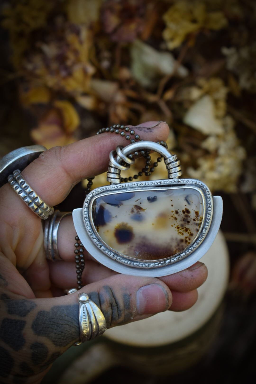 MONTANA - Pendentif Agate du Montana