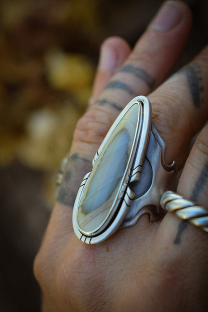 STARGATE - Bague Jaspe Impérial Taille 55