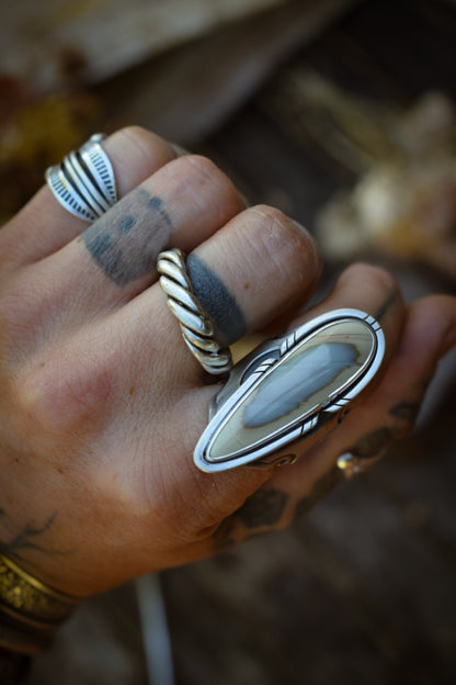 STARGATE - Bague Jaspe Impérial Taille 55