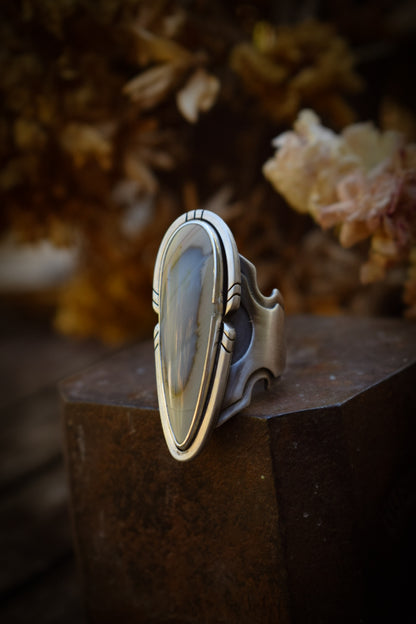 STARGATE - Bague Jaspe Impérial Taille 55