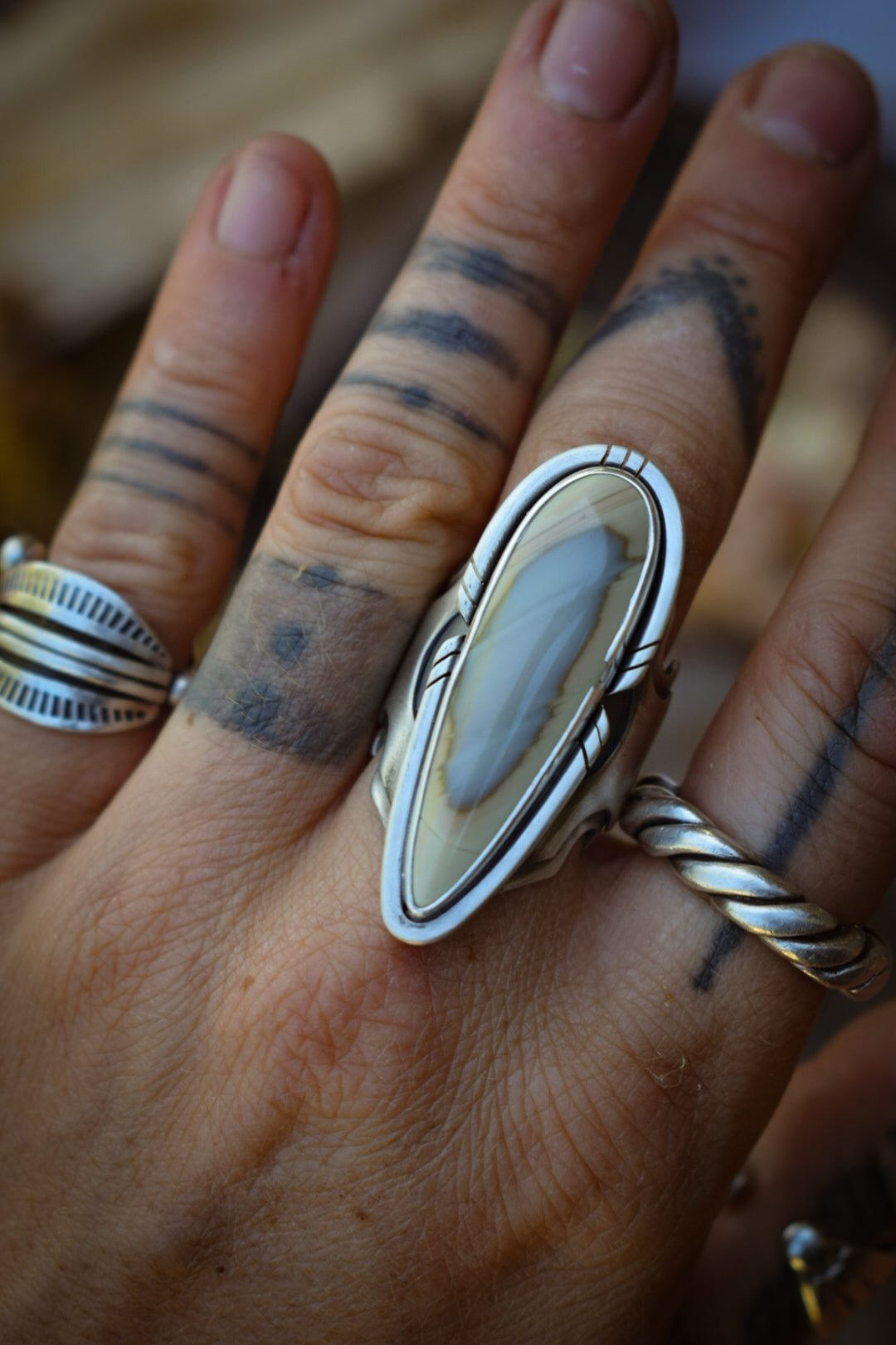 STARGATE - Bague Jaspe Impérial Taille 55
