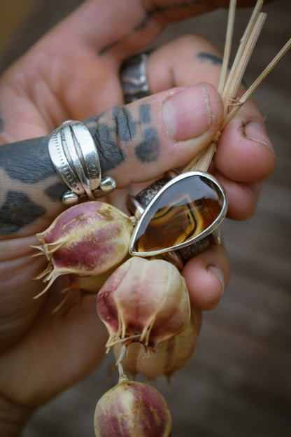 MONTANA - Bague Agate du Montana T57
