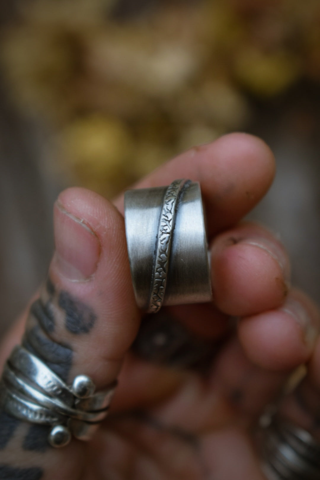 ROYAL - Bague T56/56,5 Grenat
