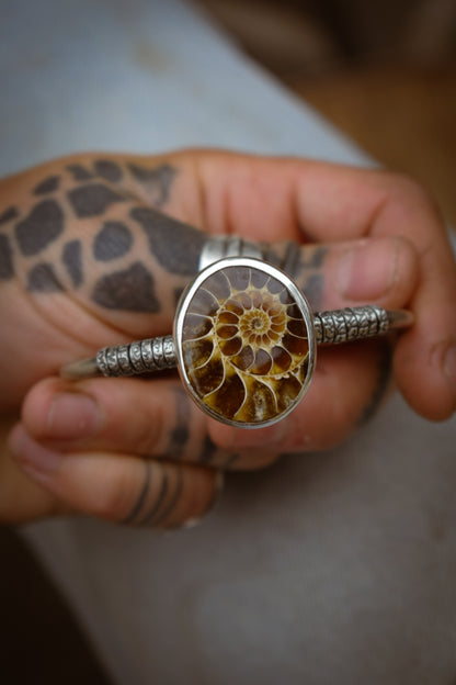 ORGANIQUE - Bracelet Ammonite