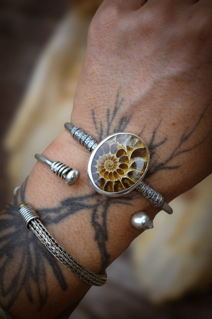 ORGANIQUE - Bracelet Ammonite