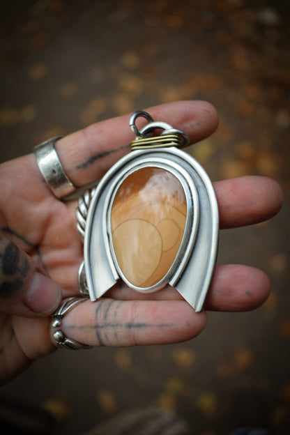 DÉSERT - Pendentif Jaspe Bruno