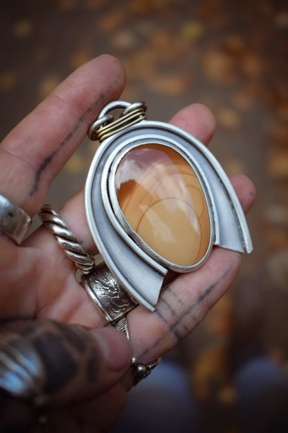 DÉSERT - Pendentif Jaspe Bruno