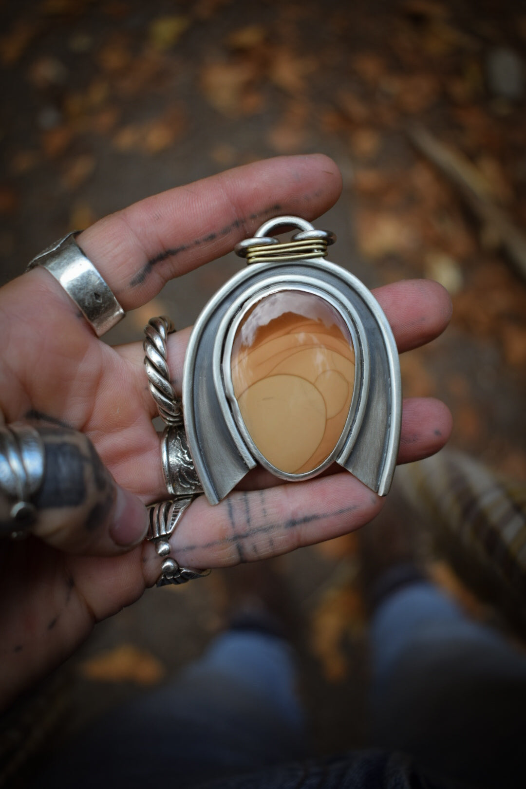 DÉSERT - Pendentif Jaspe Bruno
