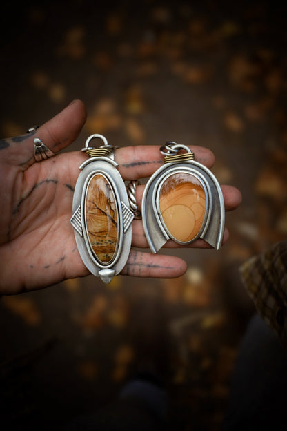 DÉSERT - Pendentif Jaspe Bruno