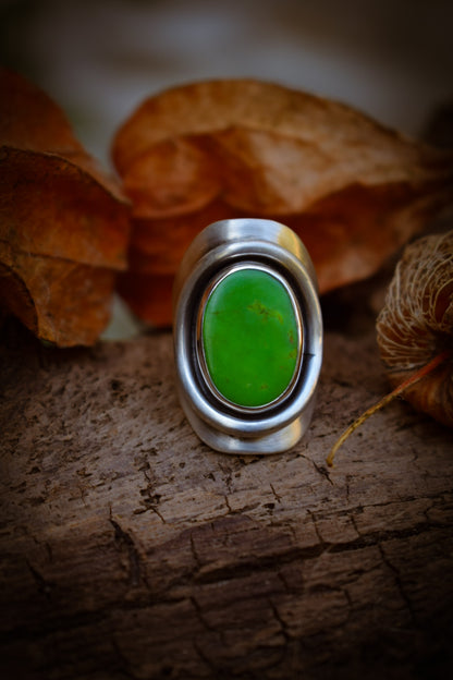 MANHATTAN - Bague T53 en Argent & Turquoise Manhattan Green