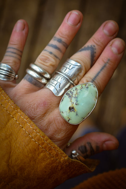 PRINCE - Bague T57 en Argent & Prince Variscite