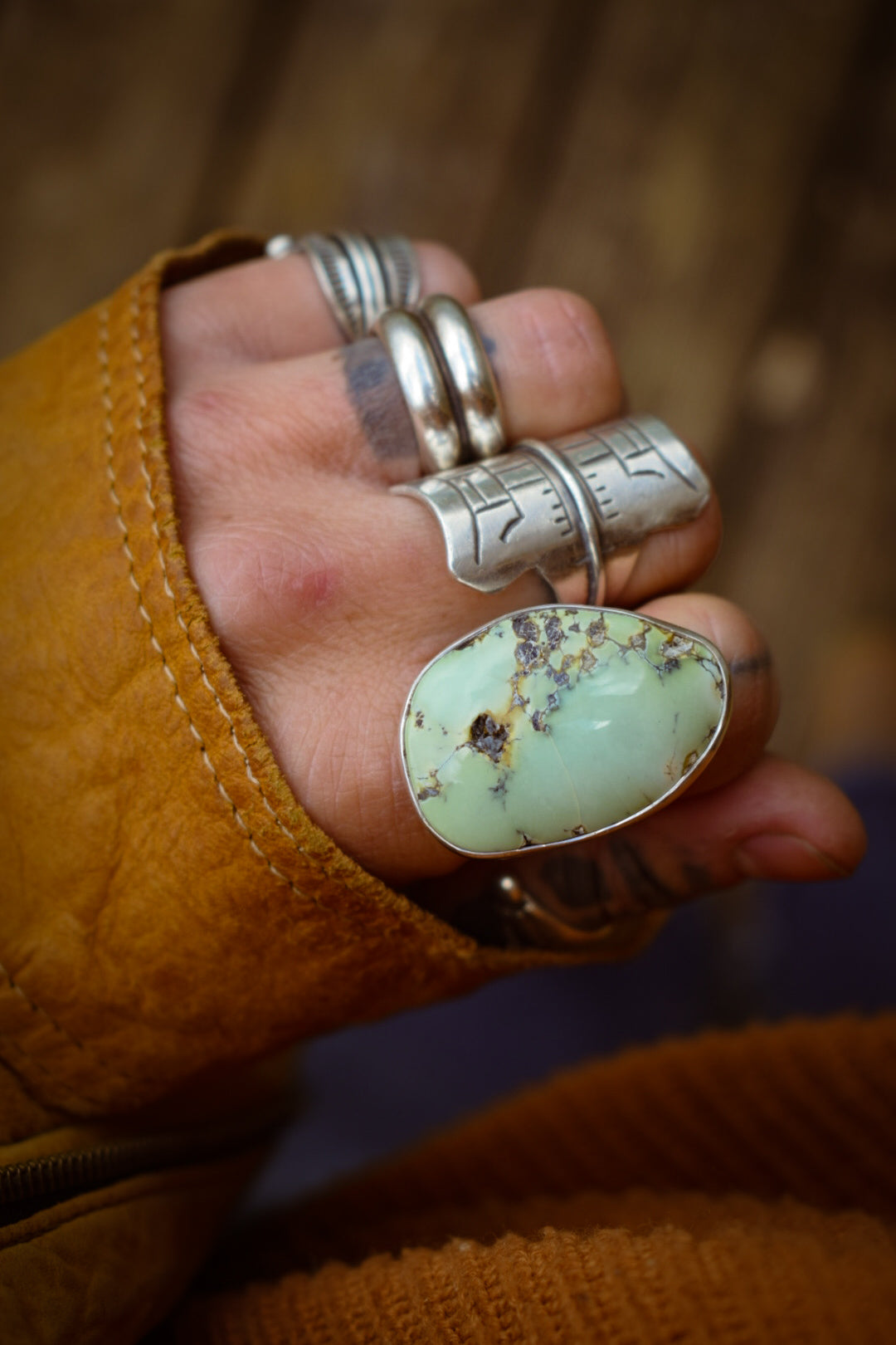 PRINCE - Bague T57 en Argent & Prince Variscite