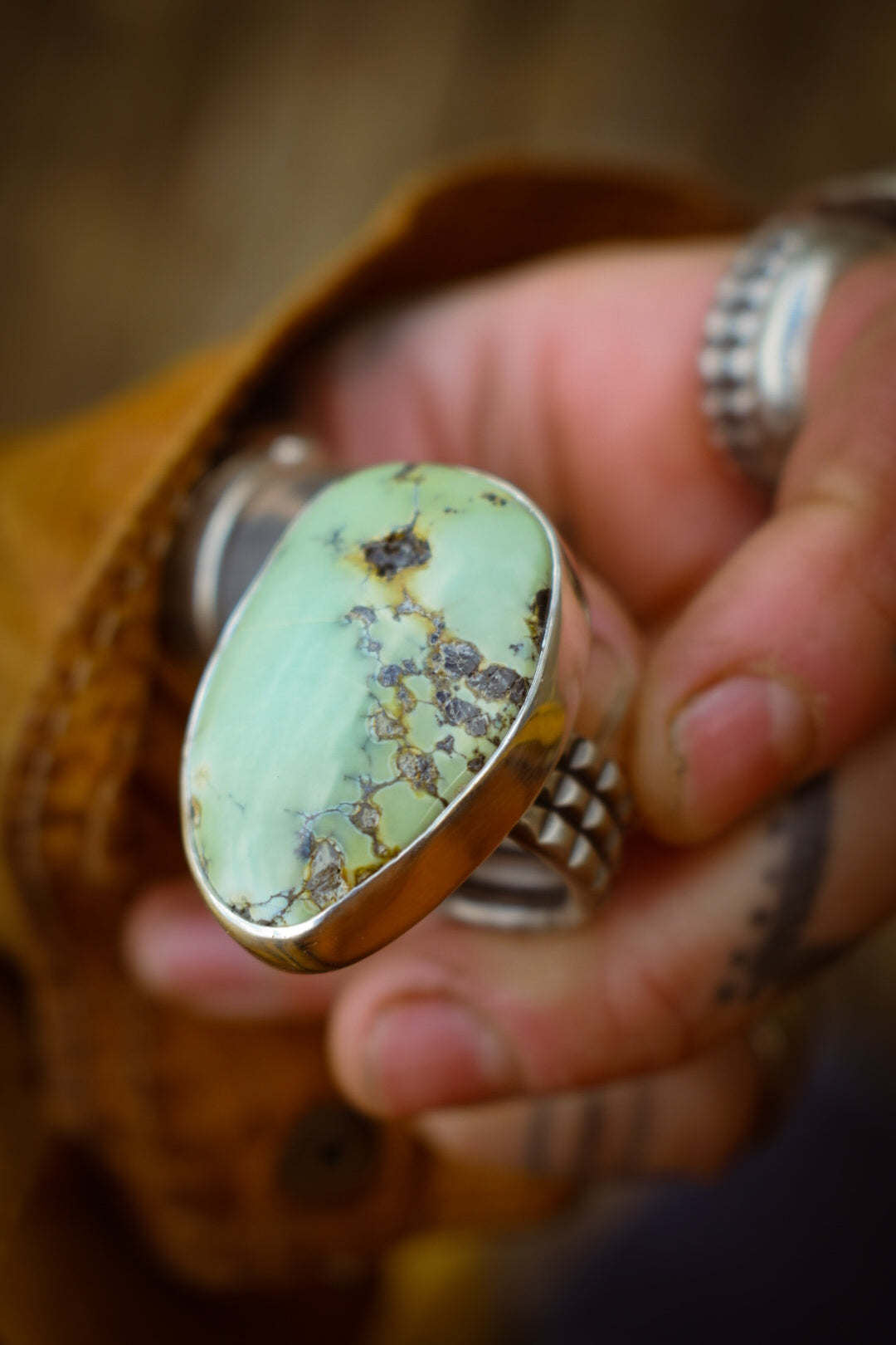 PRINCE - Bague T57 en Argent & Prince Variscite