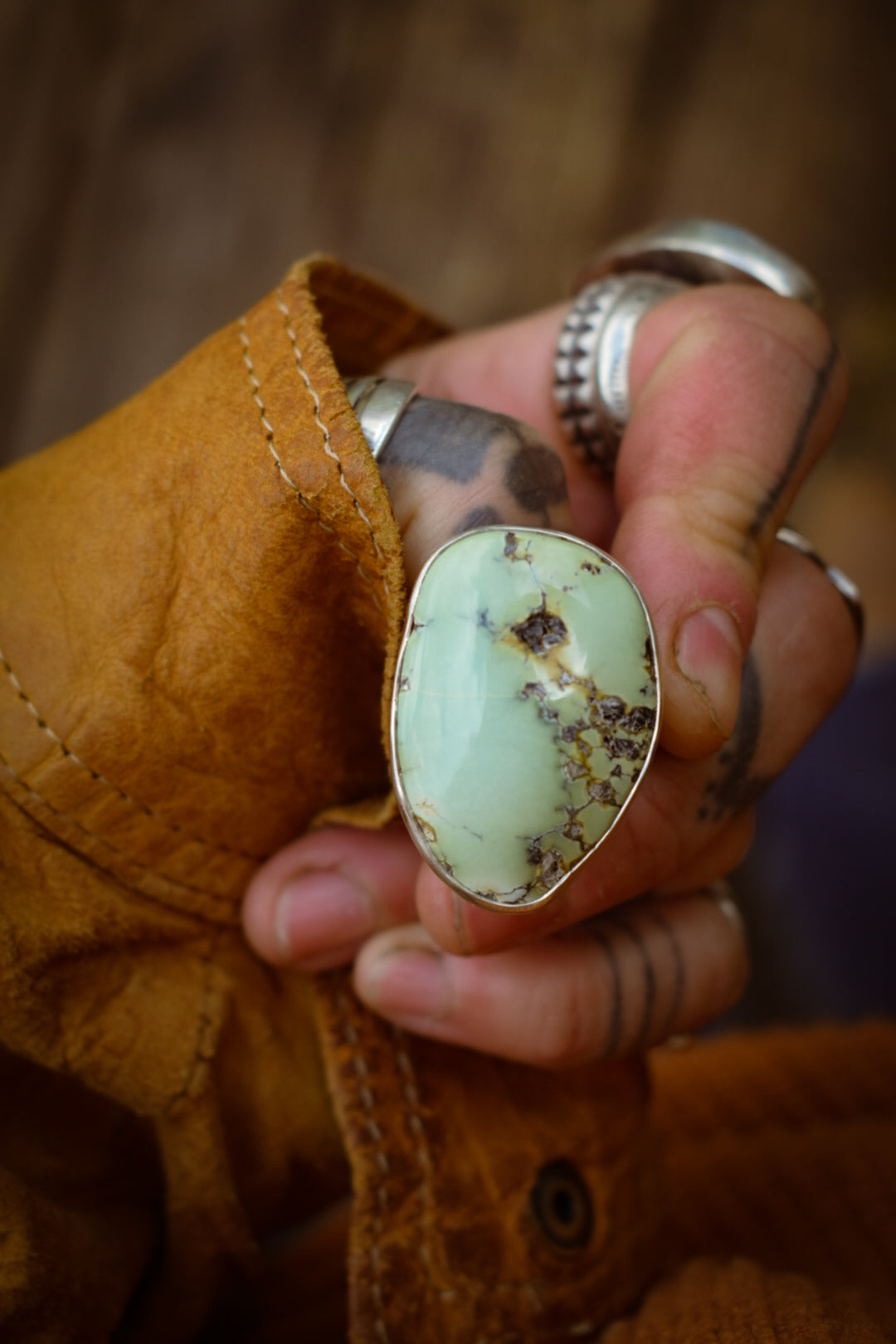 PRINCE - Bague T57 en Argent & Prince Variscite