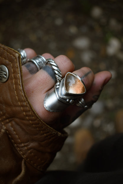 IMPÉRIALE - Bague réglable Topaze Impériale