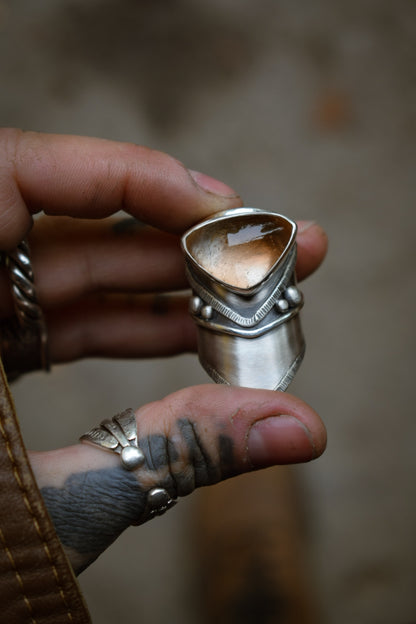 IMPÉRIALE - Bague réglable Topaze Impériale