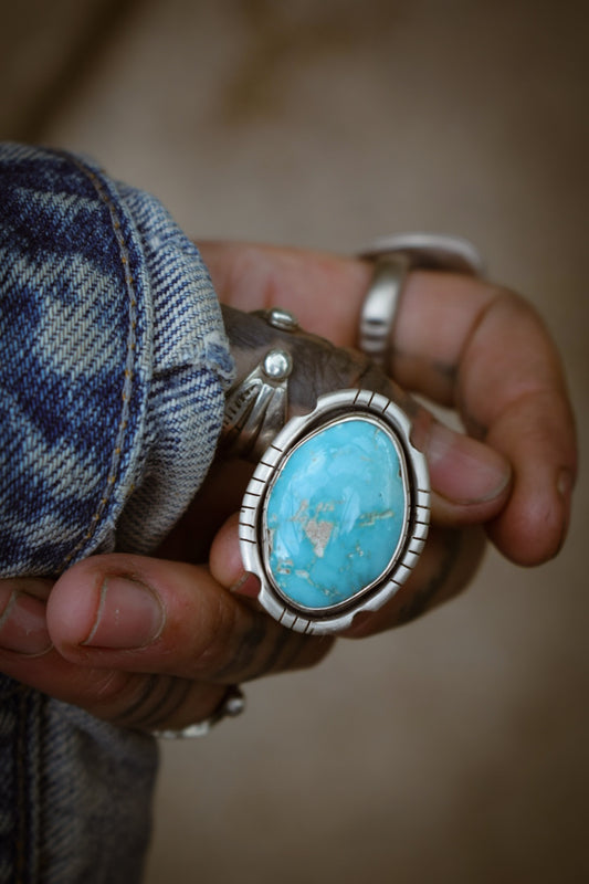 FOX - Bague T57 Turquoise Fox