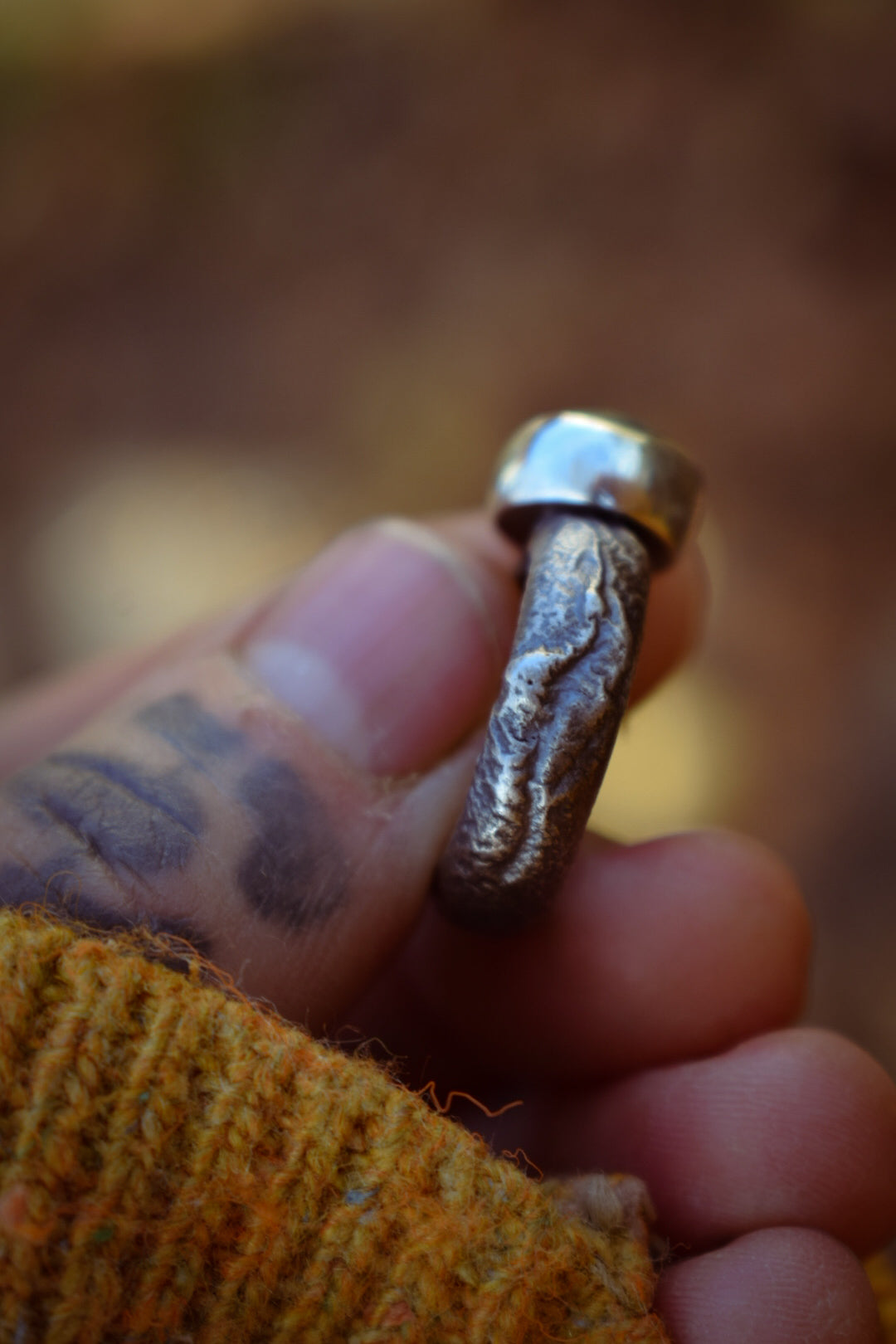 CANDYSHOP - Bague T51 en Argent & Kyanite bleue