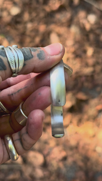 MARÉCAGES - Bracelet en Argent & Chinese Turquoise