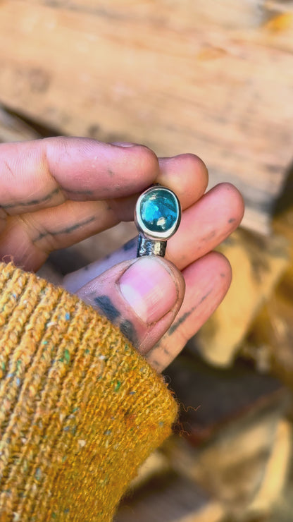 CANDYSHOP - Bague T51 en Argent & Kyanite bleue