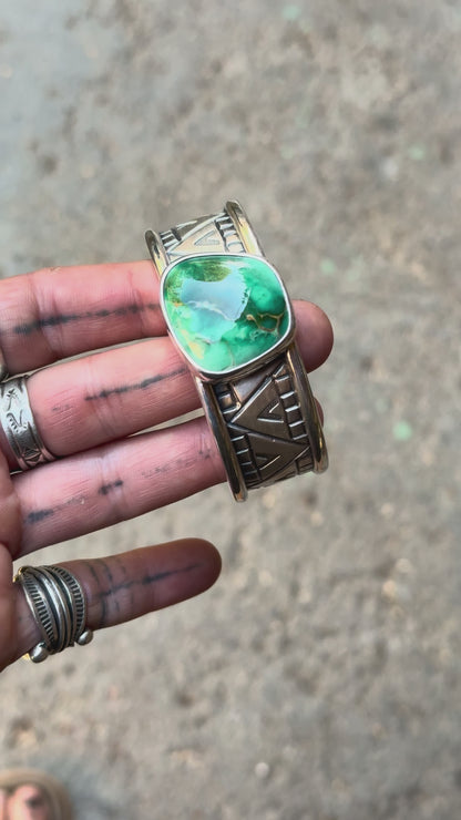 HIGH GRADE - Bracelet Variscite Broken Arrow