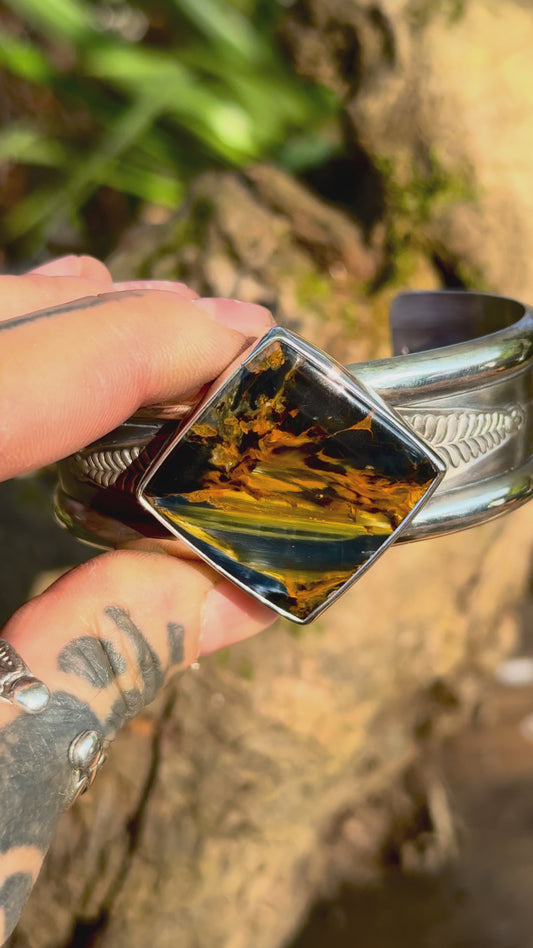 INSPIRAP’TION - Bracelet en Argent & Pietersite