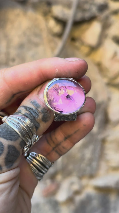 LUMIÈRE - Bague Améthyste Taille 58
