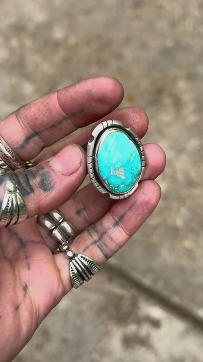 FOX - Bague T57 Turquoise Fox