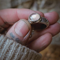 CANDYSHOP - Bague T52 en Argent & Tourmaline rose