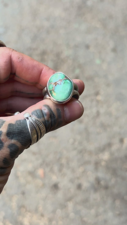 DAMELE - Bague T57 Variscite Damele