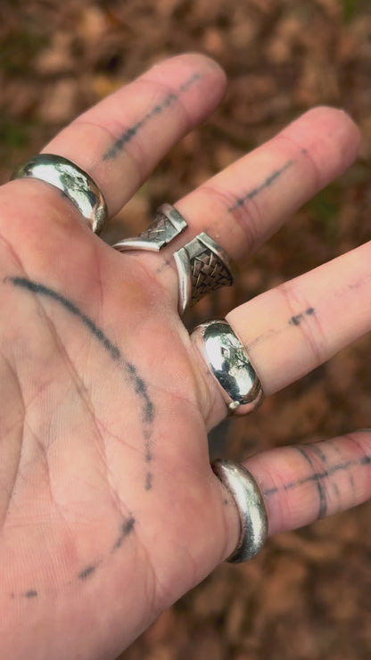 BLOOM - Bague T50/50,5 en Argent & Variscite Desert Bloom